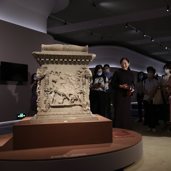 Chinacultureorg's tweet image. Ancient #Romancivilization exhibited in #Beijing bit.ly/3Rtyaei