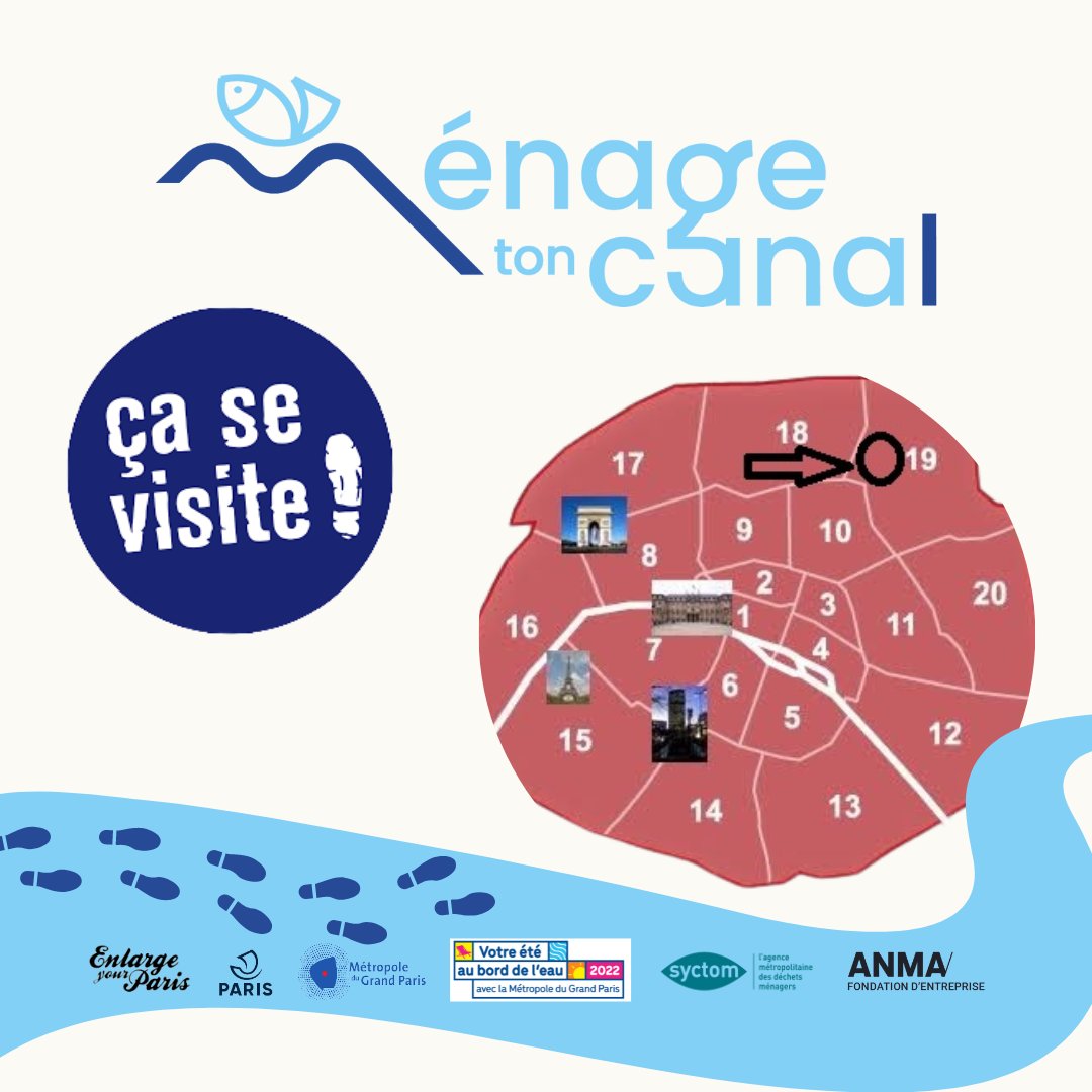 🔎 <a href="/casevisite/">ça se visite!</a>  a le plaisir de vous proposer une balade pédestre pour (re)découvrir les canaux lors de l'événement Ménage ton Canal! Rendez-vous  à partir de 14h30 samedi 16 juillet
Inscriptions ici : urlz.fr/iLNo
#MénageTonCanal #TerrasseDesCanaux #EteduCanal