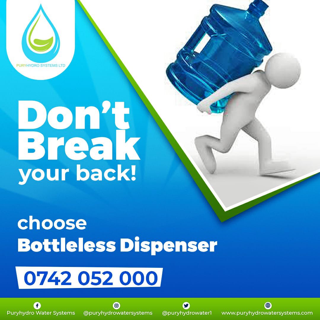 Puryhydrowater1's tweet photo. Bottleless dispensers are less hazardous, cost effective and environmentally friendly. Choose Puryhydro bottleless dispensers! #gogreen#enviromentallyfriendly#bottlelesswatercoolers#plasticfree

#NairobiGovDebate2022 https://t.co/GUs7yO01Z9