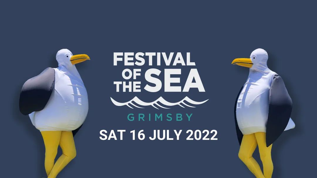 DeltaStrand's tweet photo. 🦞🌊🐟 Festival of the Sea returns to Grimsby! 🐟🌊🦞
The festival will return with music, a procession, and performances, all free, this Saturday, in Grimsby town centre! #FreshneyPlace @DeltaStrand https://t.co/cy9YsaAiDy