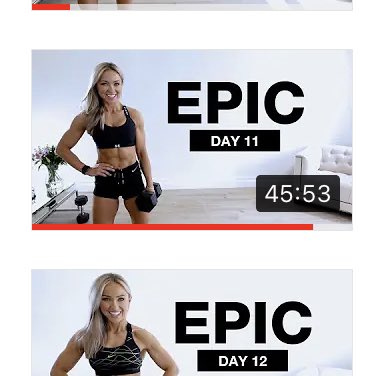 dannyB_WOTS3's tweet photo. Have not skipped Leg Monday since my Love @ValGarc85725803 introduced me to @CarolineGirvan on YouTube. We finished her #FUEL series…till the next series we’re taking it back to the beginning with some #EPIC1 workouts. Growing, serving, and working out together 💪🏽 ❤️ https://t.co/S45DaKCiQT