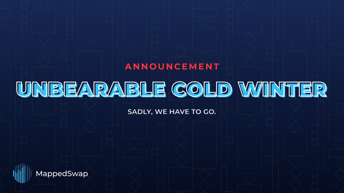 We regretfully inform you that we are exiting the market, we have successfully return all investments made by our users. We thank you for your support during this short trip and hope you continue to keep the faith in crypto going. 

#bearmarket #cryptowinter #goodbye #seeyouagain
