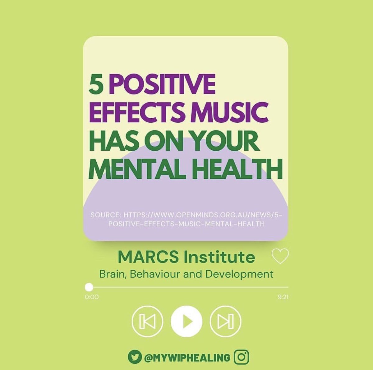 This post made me create a different playlist for phases of my daily life. It impacts my mood, focus, and managing my stress after work. Rock before work, ballads for post-work, &amp; white noise for sleeping.

#mywiphealing #hifriend <a href="/irzzwani/">IRZZ</a> <a href="/Pentasian/">PENTASIAN</a> 

instagram.com/p/CUMIp8epI3Q/…