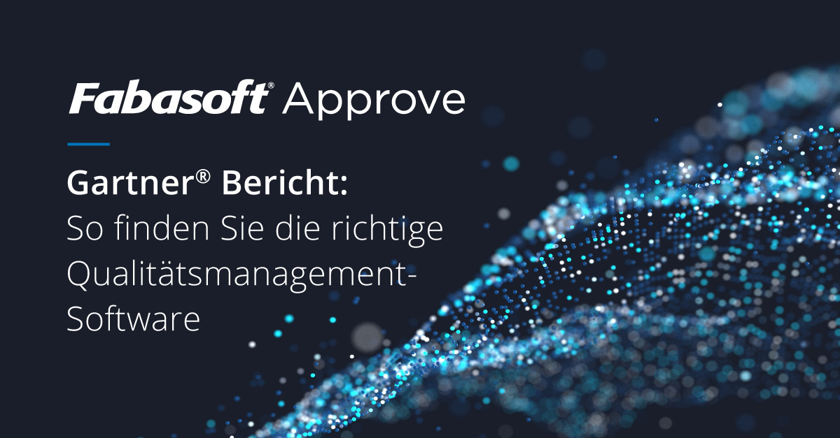 Welche Funktionalitäten sollte eine Qualitätsmanagement-Software mitbringen? 

Die Antwort darauf finden Sie in dem aktuellen Gartner®-Bericht: „Ensure Success in Quality Management System Software Selection“.

➡ Jetzt herunterladen: okt.to/y1oLv7