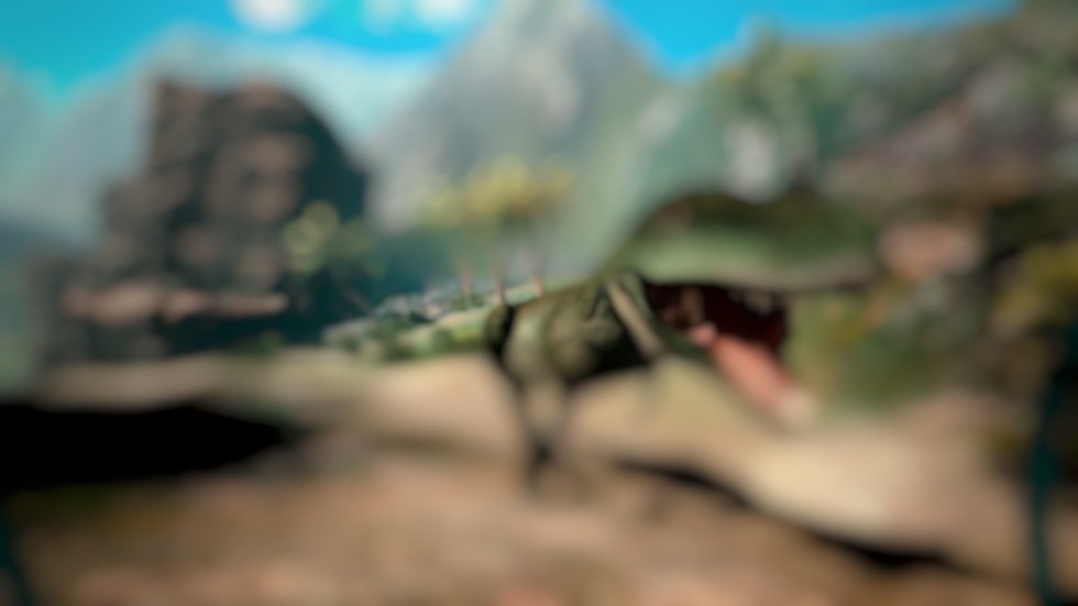RaelDanger's tweet photo. What partnerator saw on the VR Dino ride yesterday Vs what I saw because I had to take my glasses off.
#glassesproblems https://t.co/WLEwG33p9I