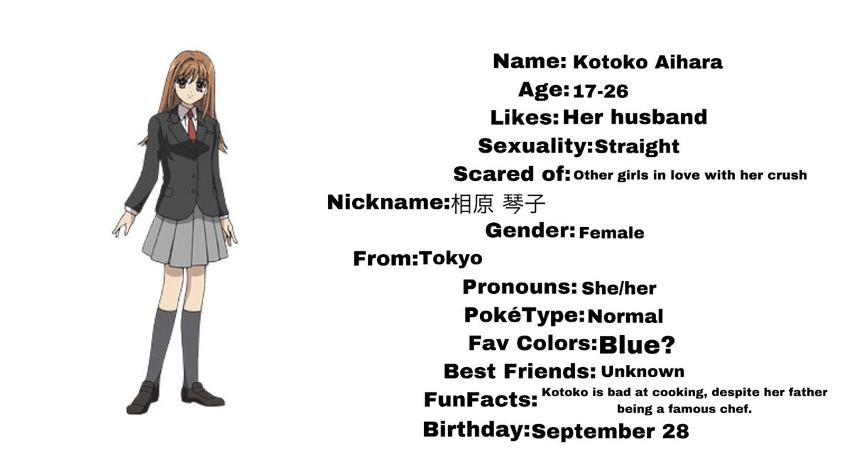 animehelpguide's tweet photo. Kotoko-Chan profile #anime #itakiss https://t.co/HnpeBcCfFj