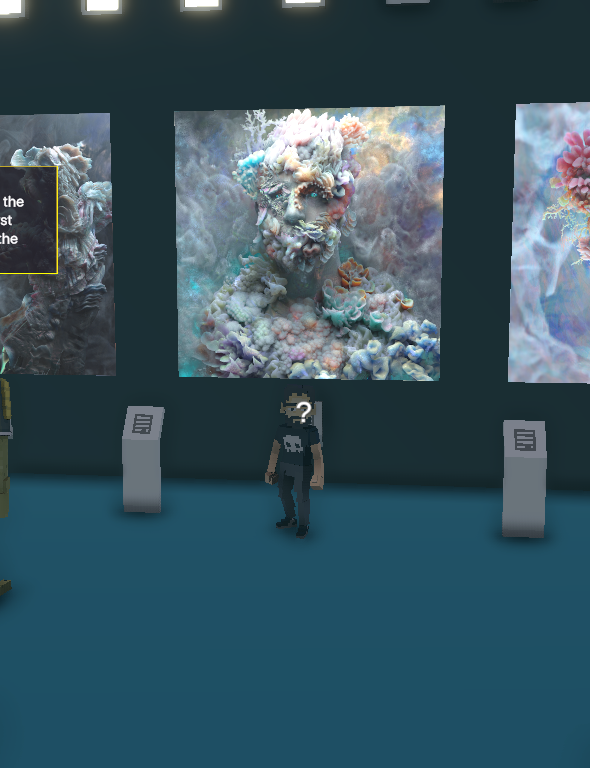 crypto_ulf's tweet photo. @TheSandboxGame @MOCDA_ I just participated in the #TheSandbox weekly contest for a chance to win 200 mSAND! Here is my favorite piece from the ‘Impossible Worlds’ exhibition, check out my screenshot below!
👇 https://t.co/TPmKEMIqpd