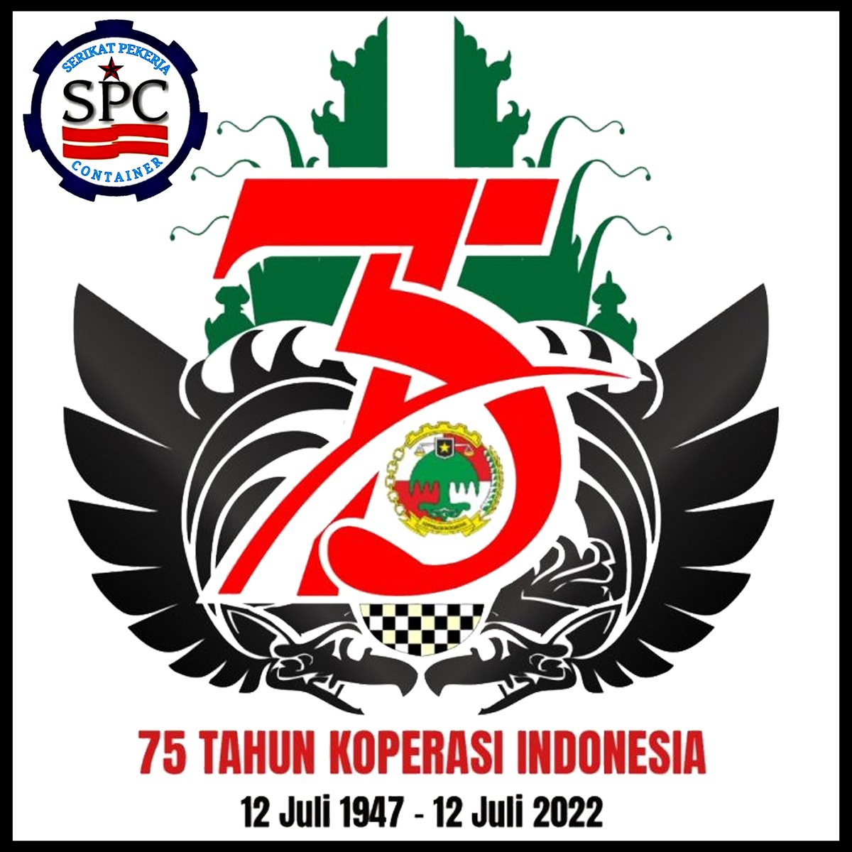 SP_Container's tweet photo. Semoga koperasi turut berperan dalam kemandirian dan perekonomian bangsa Indonesia yang lebih baik lagi karena kuatnya Asas kekeluargaan dalam menjalankan usaha bersama antar mereka yang sama kepentingannya dan tujuannya. Selamat Hari Koperasi Nasional 2022. https://t.co/C33k38y7oc