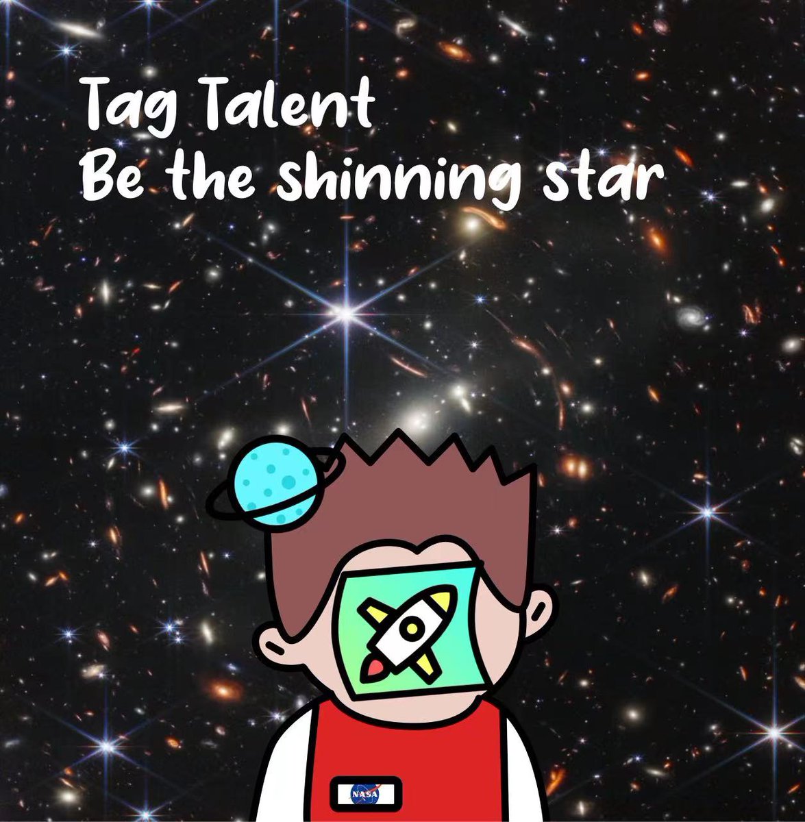 ✨Ever sharpest image of the universe released by #NASA, see how fantastic our galaxy is. Despite that we are just scattered in the dark, We could shine up the living light by ourselves.

🖖🏻 Show the #universe your Talent, be shooting stars in the history
<a href="/NASA/">NASA</a> 
#NFT #exploration