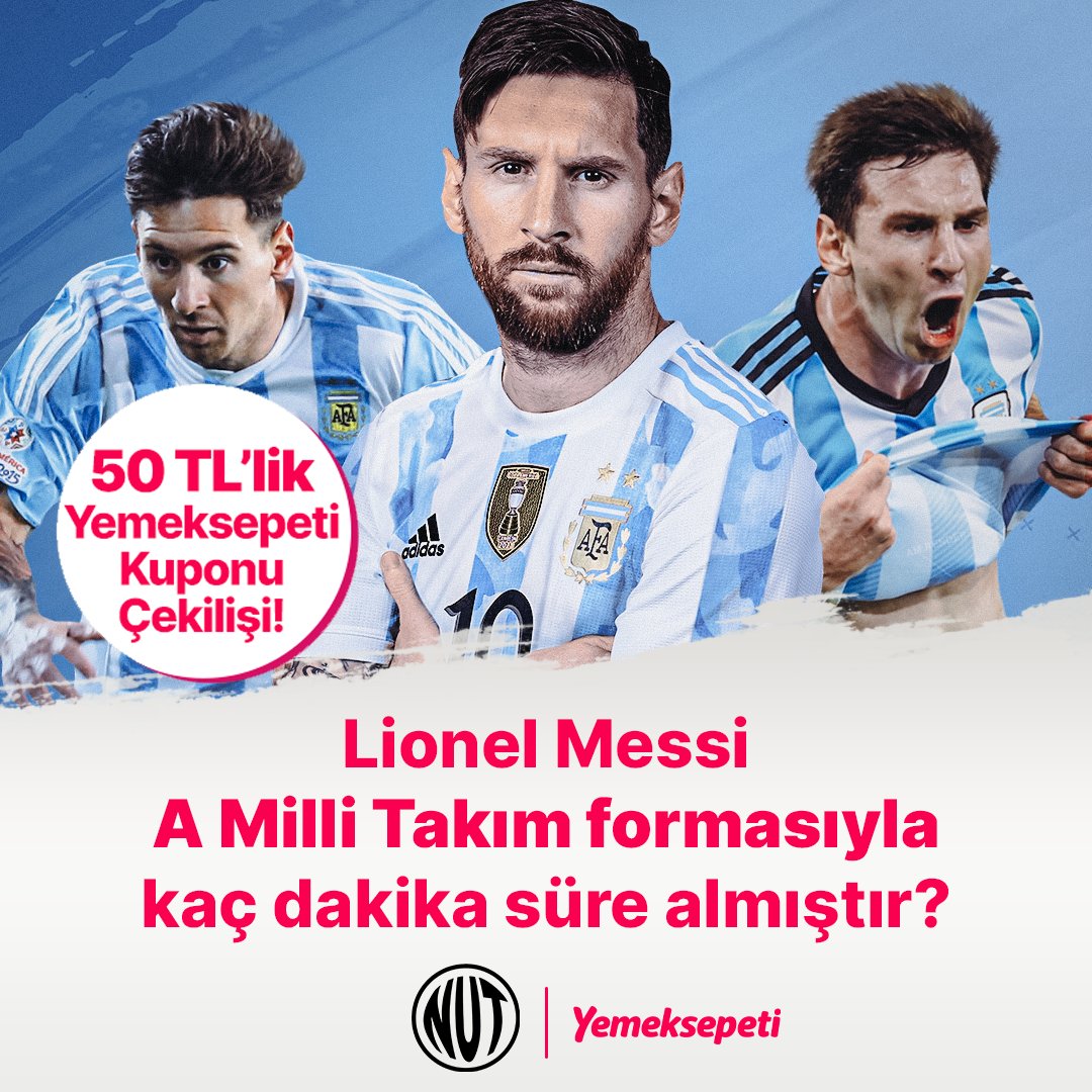 🎁 Görseldeki soruya doğru cevap veren 5 takipçimiz Yemeksepeti'nden 50 TL değerinde kupon kazanıyor!🎉

📌 Katılım koşulları:
- Paylaşımı retweet yap
- Cevabını yoruma yaz
- <a href="/yemeksepeti/">Yemeksepeti</a> hesabını ve  @nutspor'u takip et

📌 Kazananlar 20 temmuzda  açıklanacak...