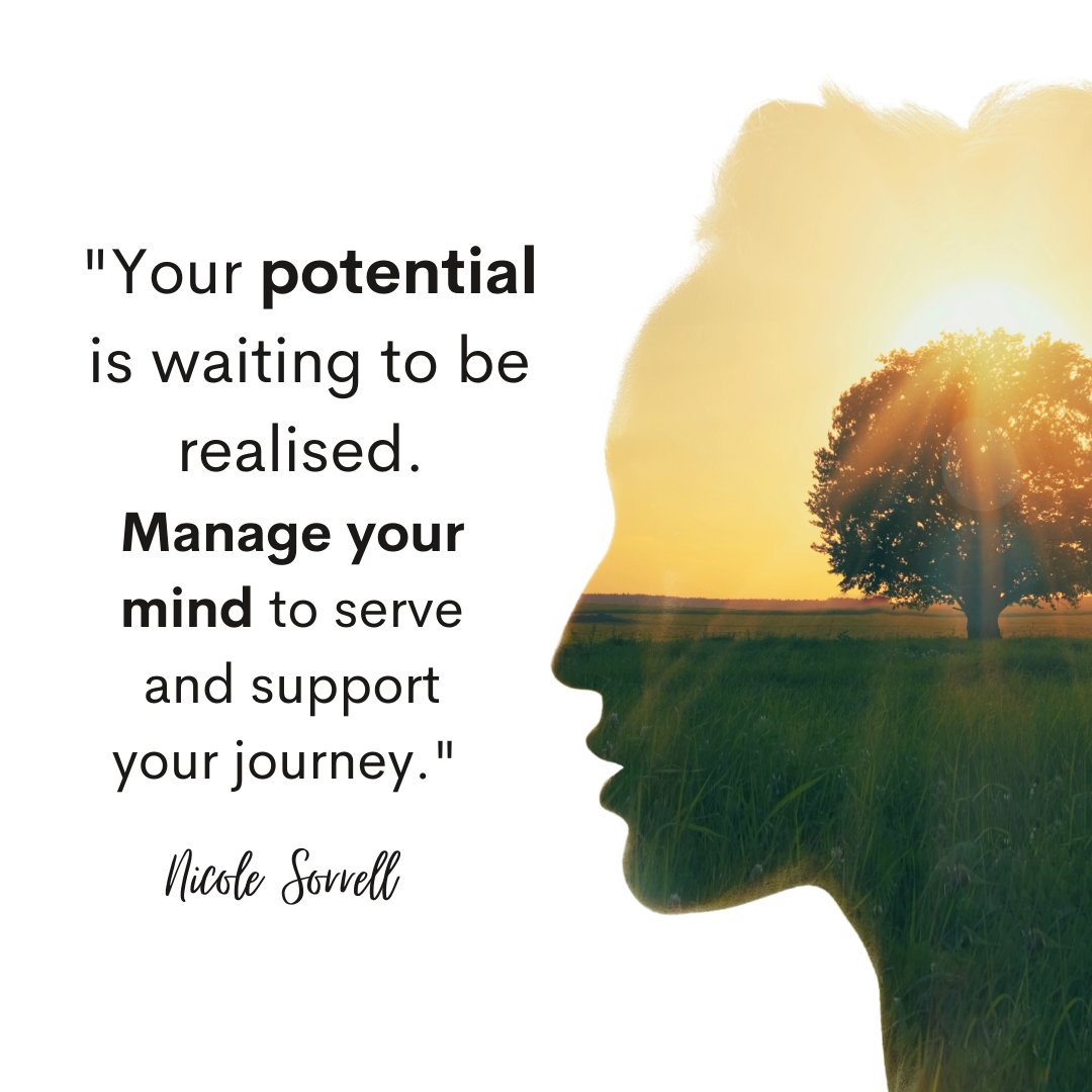 We are pure #potential. Without realising we allow our mind to take control instead of using our #mind as an instrument to serve and support us. It is time! We need to take the reins, activate our mind to serve us and positively support to achieve our #purpose!