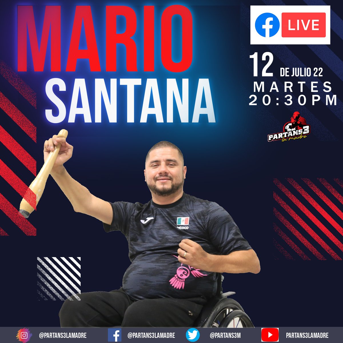 Partans3M's tweet photo. No te vayas a perder de nuestro gran programa este martes. 🙌🏻🤩

Estaremos con @mariosantanarh
@ilesalgado 
@GabyBatocletti  
#tv #live #facebook #conductoras #programa #invitados #artistas #envivo #viral #partans3lamadre #gabybatocletti #ileanasalgado https://t.co/5mzymbQkgu