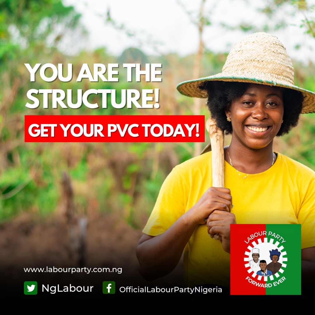 Nigerian youths, students, workers, bus drivers, farmers, keke riders, market women, traders, tailors, shoe makers, lecturers, teachers, doctors, lawyers, engineers, artists, musicians, nurses, and all of you are the structure to deliver <a href="/LasunRt/">Abure Must Go (Restructure Labour Party)</a> <a href="/PeterObi/">Peter Obi</a> and @YDBaba_Ahmed