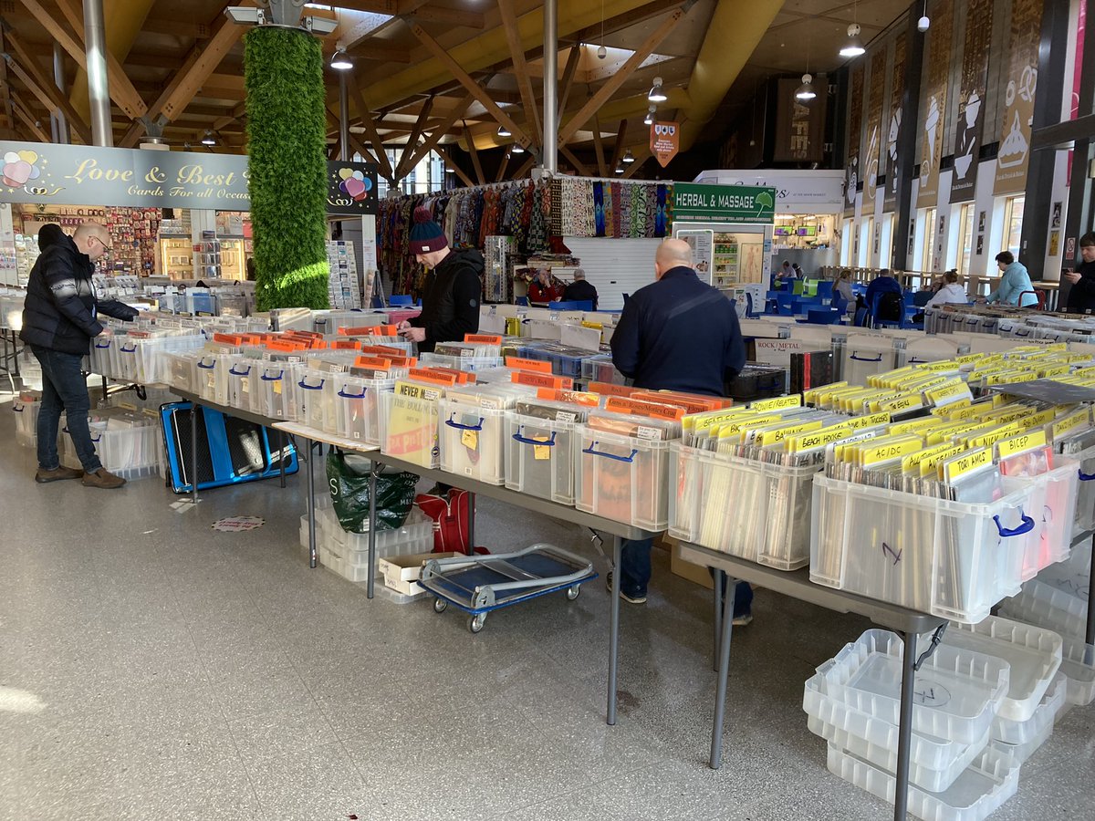 AA RECORD FAIRS have tried many different locations, in Sheffield, to establish our home town record fair. I hope you agree, the photos show how well  the event fits into THE MOOR MARKET.  We are back this weekend: Sat, 16.07.22 open: 9am-4pm.  S1 4PF.