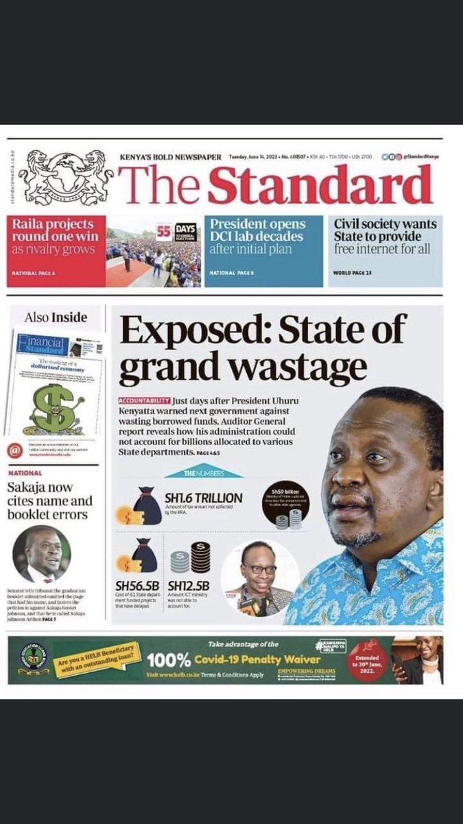 StopCorruptionK's tweet photo. @nabubwaya @OleItumbi Lazima #TUMALIZEMATHARAO ya deep state na dynasty na vifaranga wao wote wa kwende nyumbani ... #ReturnKenyaToKenyans Kenya belongs to all of us... #RELATHIEVES https://t.co/y2Tg53grV4