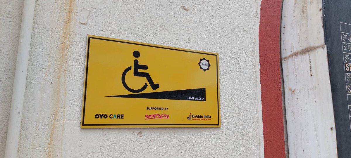 rohitisb's tweet photo. With support from @rampmycity &amp; @enableindia, OYO recently installed 25 new ramps in Galleria Market, Gurugram to make the marketplace more inclusive &amp; accessible for the specially abled. https://t.co/hzEi5ooRGC