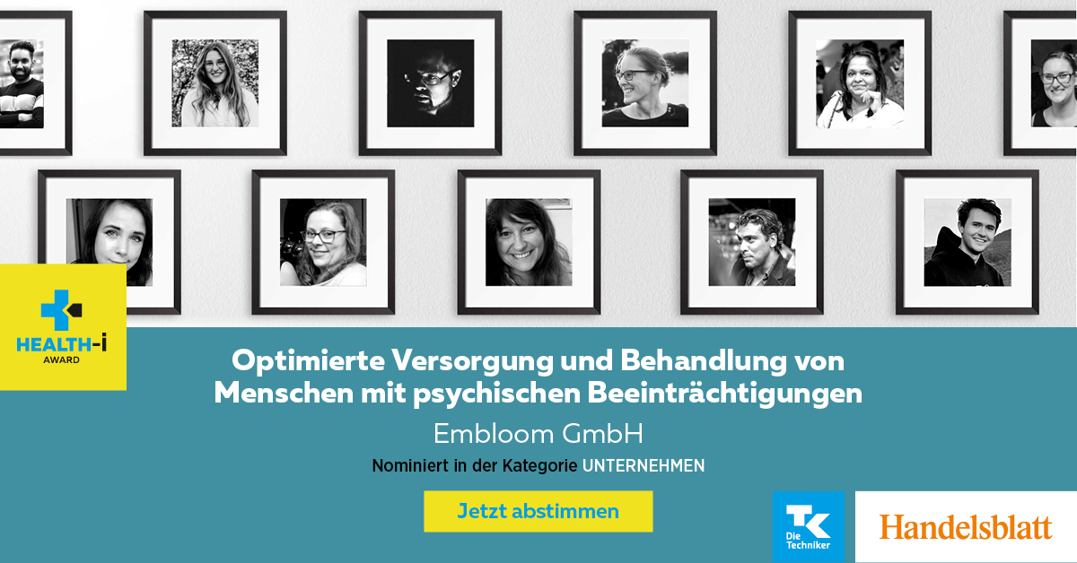 Embloom | E-Mental Health tweet media