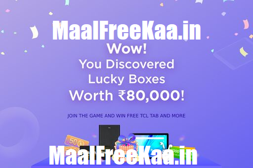 MaalFreeKaa's tweet photo. #TCLTV #TCLLuckyDraw #LuckyDraw #LuckyDrawBox Win #Prize Worth Rs 80000/- #Contest #ContestAlert
#Play Here & #Win #MaalFreeKaa
https://t.co/xNwVBVWIGq https://t.co/JMxsdk7R99