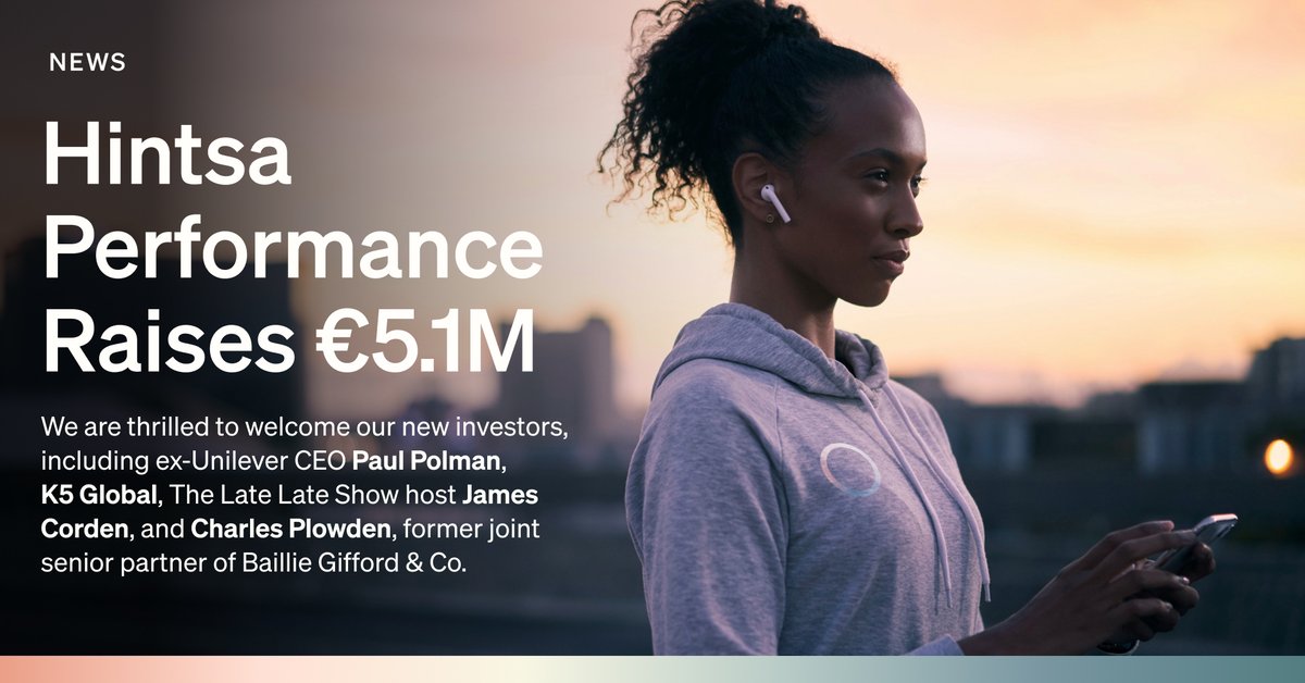 HintsaPerform's tweet photo. At Hintsa, we believe that everyone should have the tools to live a better life and achieve better performance. With the support of our investors, we will expand our science-based wellbeing coaching to anyone with a smartphone. Read all about it here: https://t.co/8LkNaWnSIq https://t.co/aNZVWVhuE3