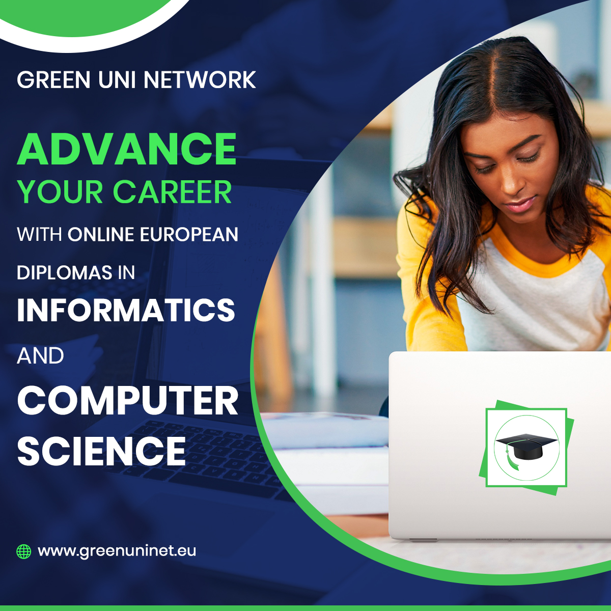 Advance Your #Career with Online #EuropeanDiplomas in #Informatics and #ComputerScience

greenuninet.eu
.
.
.
#GreenUniNetwork #EuropeanEducation #OnlineEducation #DistanceLearning #elearning #Crypto #Cryptocurrency #GreenyToken