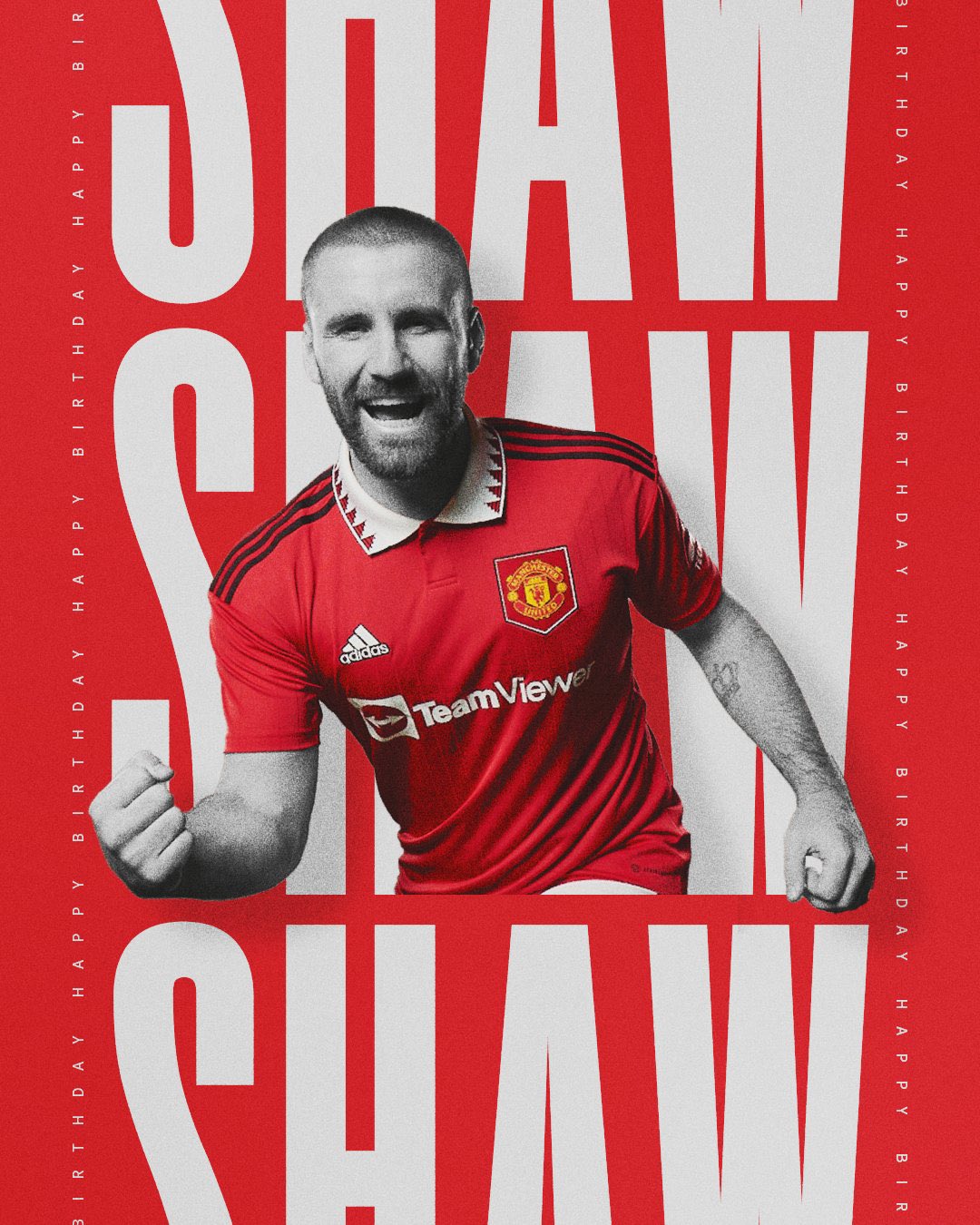 Happy 27th Birthday, Luke Shaw! 