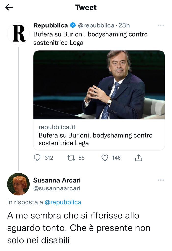 HoaraBorselli's tweet photo. La dottoressa #Arcari,nonché psichiatra, nonché facente parte delle fila di Italia Viva, per difendere #Burioni, quindi la categoria, prosegue il dileggio ad Alessia attribuendole uno sguardo “tonto”. Vi sembra normale? https://t.co/wGzA2fV5C3