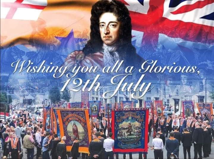 JamieBrysonLLB's tweet photo. Happy 12th July!
Wishing everyone a safe, peaceful and enjoyable day.
#Rem1690 π¬π§ https://t.co/BZbVfJZiIw