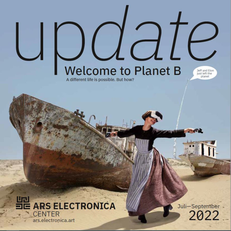 ArsElectronica's tweet photo. The new edition of #Update is online! Find out what's happening at the Ars Electronica Center in the next months:https://t.co/puOdKuuqdd (German language only) https://t.co/DPkv3pD88G