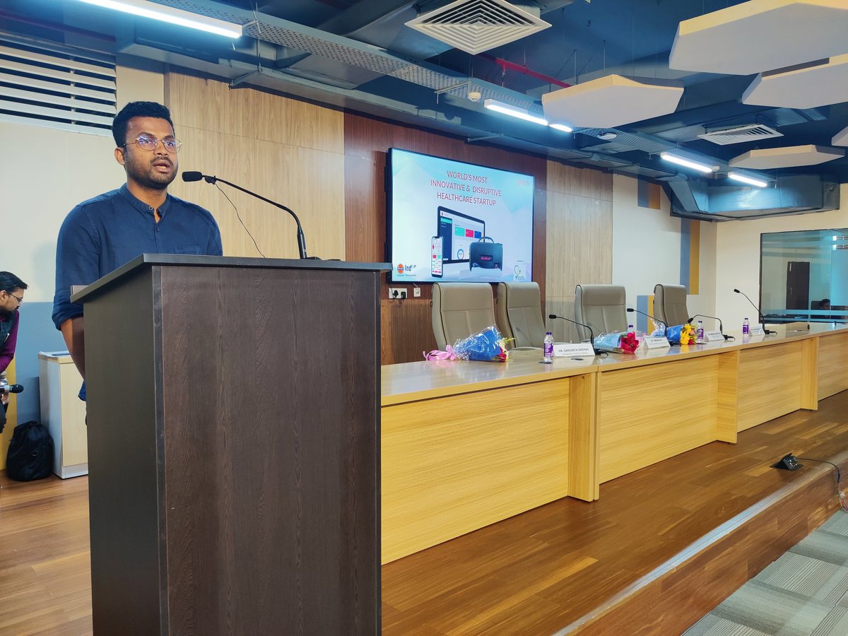 startup_odisha's tweet photo. Partha Pratim Das Mahapatra, of EzeRx speaks how @EzeRxHealth is the world's most innovative & disruptive #healthcare #startup and seeks to incorporate EzeCheck into POSHAN PROGRAM, debt/working capital loan and working space at O-Hub.
#odishafuturecornmeet #startupodisha https://t.co/9goQF1OwUq