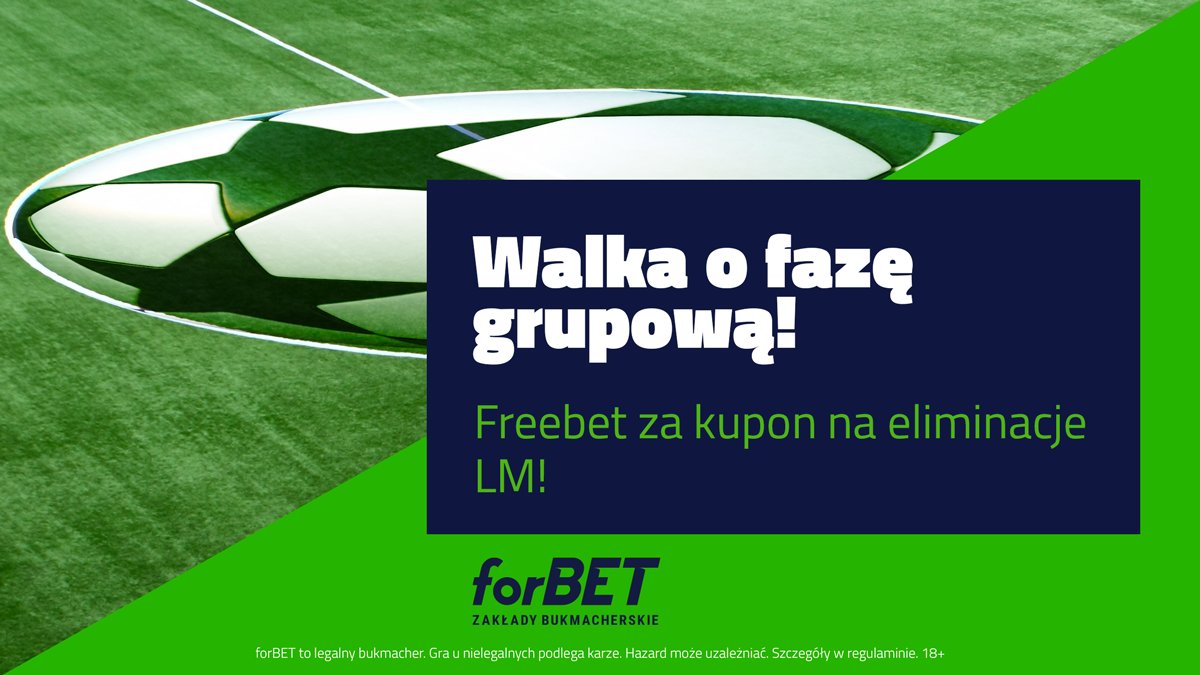 iforbetpl's tweet photo. Powraca Liga Mistrzów, gdzie największą uwagę polskich kibiców przykuwa starcie Lecha z Karabachem! 💥

We wtorek i środę czeka nas 15 spotkań, dlatego przygotowaliśmy promocję, dzięki której możesz odebrać 𝐅𝐑𝐄𝐄𝐁𝐄𝐓 𝟒𝟓 𝐏𝐋𝐍! 😎

➡ SZCZEGÓŁY: https://t.co/d9iAu0f5eS https://t.co/4s4t4HAq3L