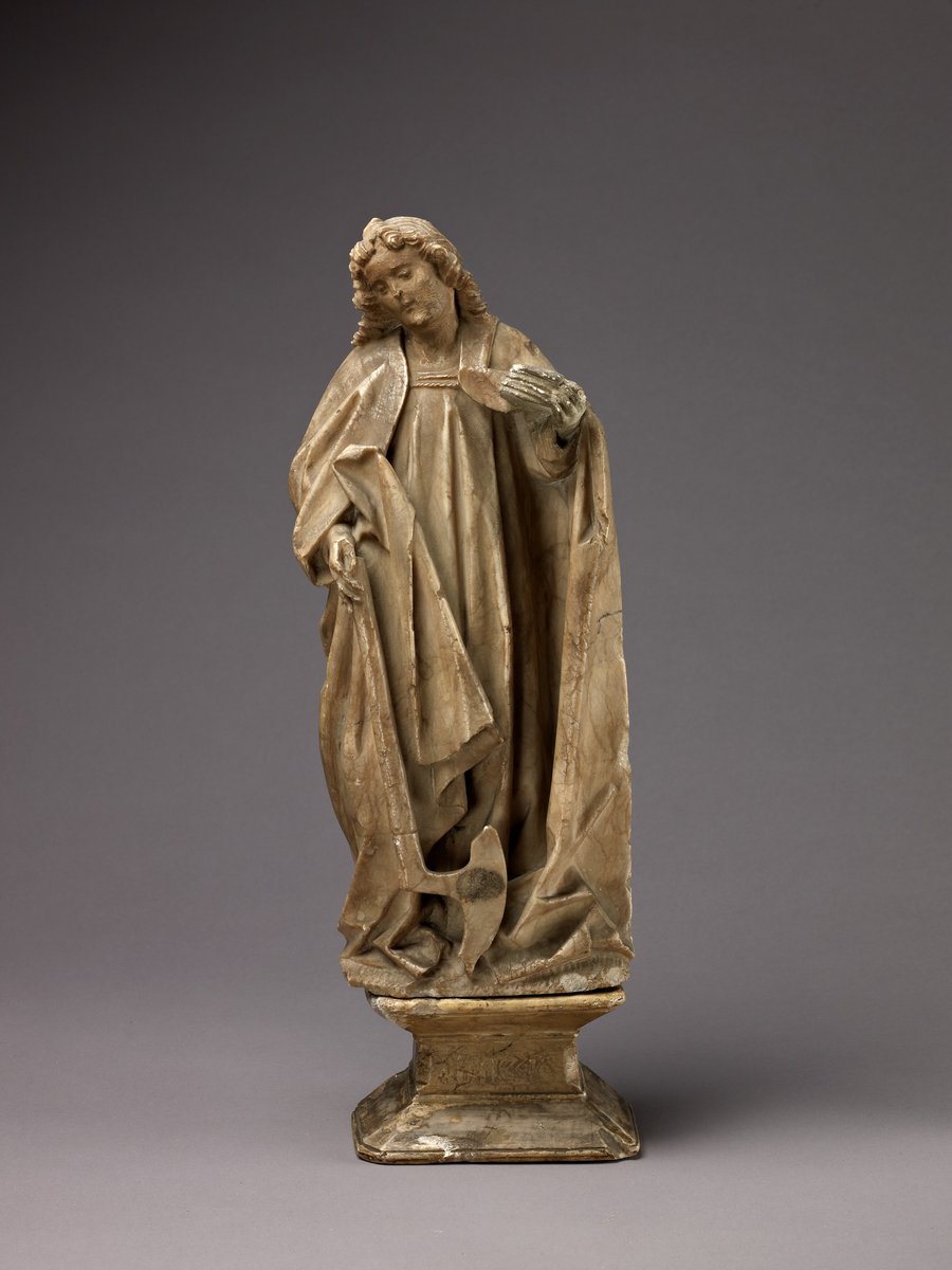 met_lehman's tweet photo. Southern Netherlands, Saint Matthew, ca. 1450–70 #robertlehman #southernnetherlands https://t.co/GspEk4ythX https://t.co/Dq6L1tr7a2