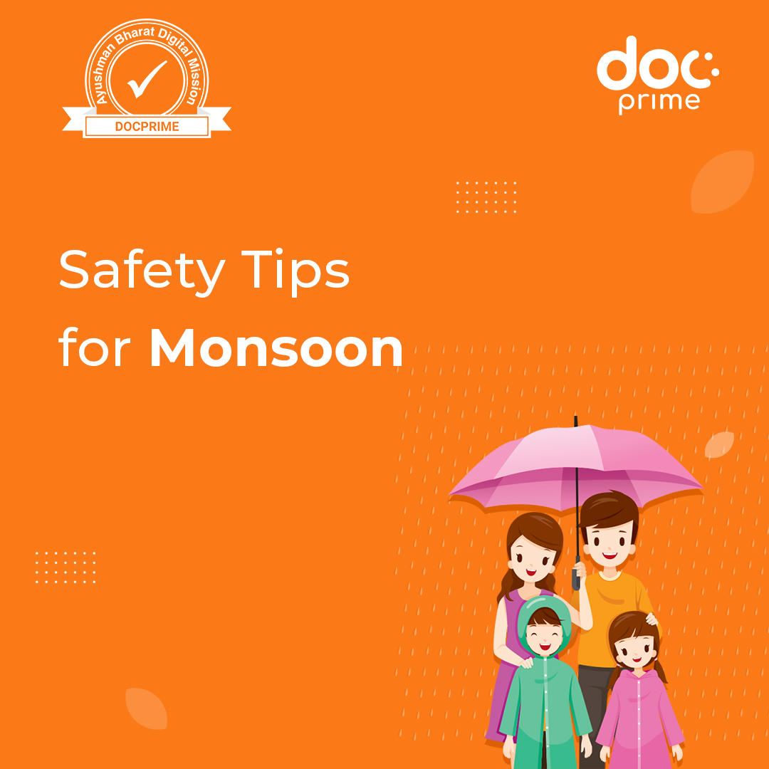 docprimeIndia's tweet photo. Monsoon is a season of joy but it is also a season that brings many water borne diseases and life threatening diseases like Malaria and Dengue. 

Follow these tips and have a wonderful monsoon.

#HealthyIndia #healthforall  #Docprime #monsoon #rains https://t.co/NVdn3FTlXG