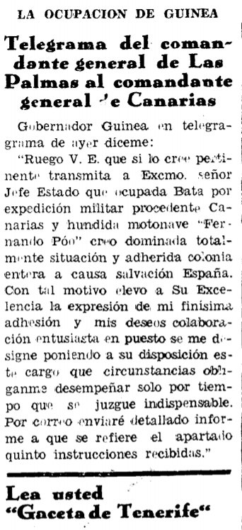 El desconocido Rafael Masiello Guerrero fue la última autoridad republicana en el África española: defendió la huida de los ciudadanos y funcionarios que cruzaron la frontera tras la caída de Bata en octubre del 36... y acabo fusilado en Cuenca en 1939. calle19septiembre.blogspot.com/2019/10/el-ult…