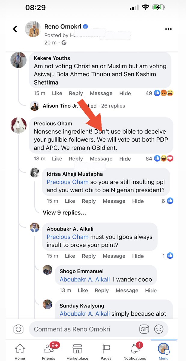 Reno Omokri tweet media