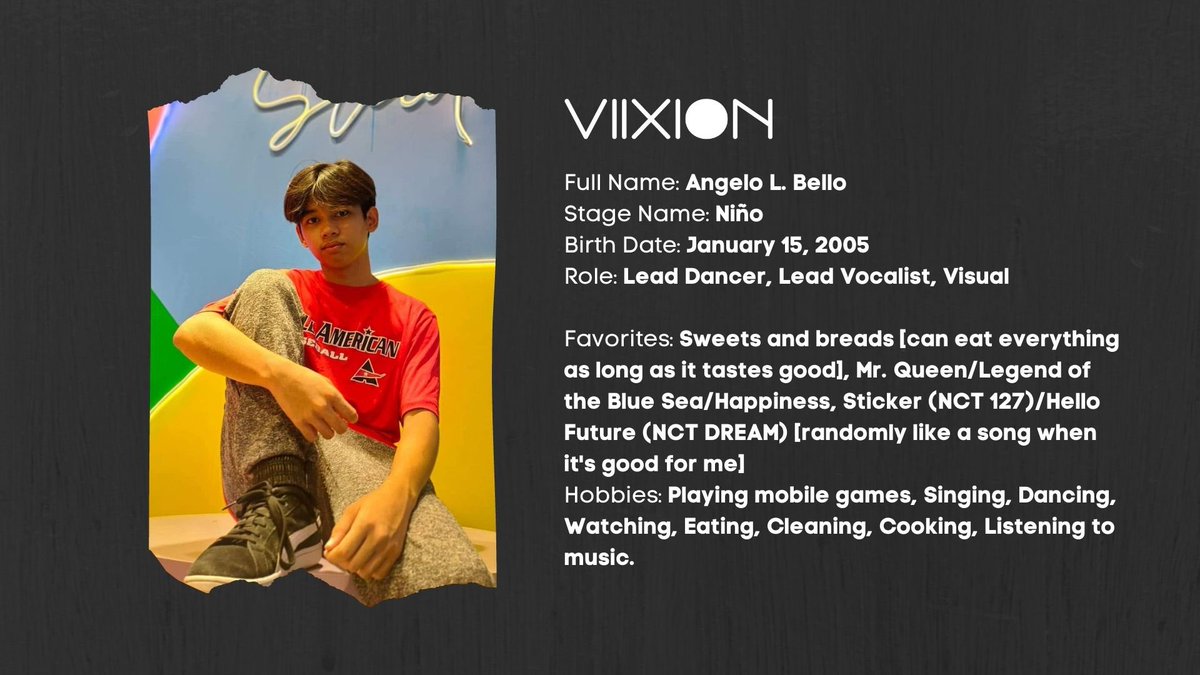 VIIXION_camp's tweet photo. VIIXION is a Philippine Pop boy group formed in 2020 and debuting in 2022 under the company CAMP Music (formerly CAMP Musicverse Originals, who recently merged with CAMP Music). This group consists of GREY, NIÑO, MC, ZHIAO, KYEL, JAMES, and JIHYUN.

#VIIXION #CAMPMusic https://t.co/Y6uQpgIAj0