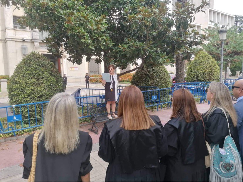 Defendiendo a los compañeros y compañeras . #JusticiaGratuita yTurnodeOficio