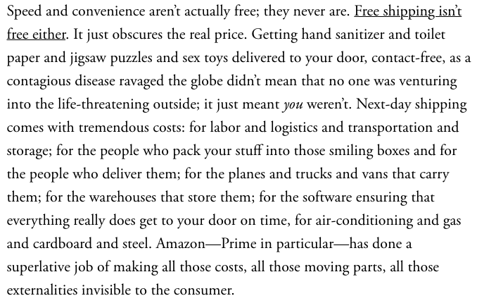 Amazon is dramatically reshaping our world, our brains, and our consumer culture for the worse, and its membership service is the engine that keeps it all running. I wrote about why you should cancel Prime: theatlantic.com/ideas/archive/…
