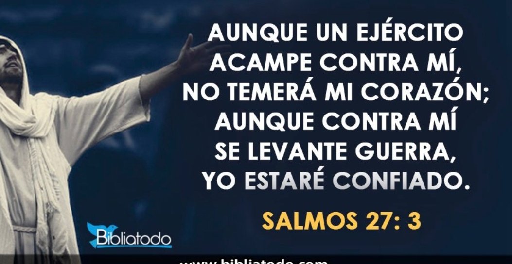 Buenos dias! Mis Amigonautas en  este #Salmo se dice todo así vamos los  Luchadores contra el Cáncer,estoy confiado porque soy vencedor. Gracias por la ayuda, ya están llegando sus bendiciones. Lee mi mensaje anclado, El Tiempo de los Milagros Aún No Acaba #1dolarXAmigo