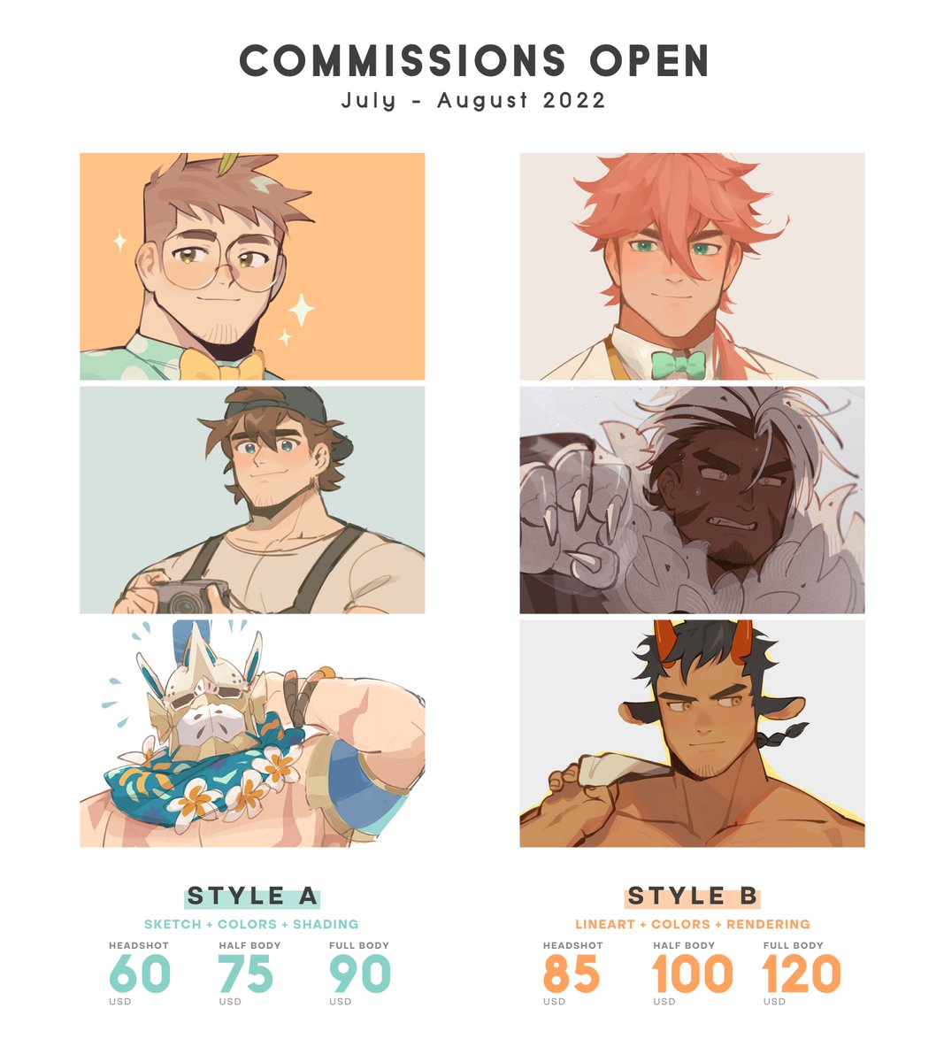 opening 5 slots for this batch! please check my carrd for more info ➡ https://t.co/d8CSp7K2e7

RTs are very much appreciated 