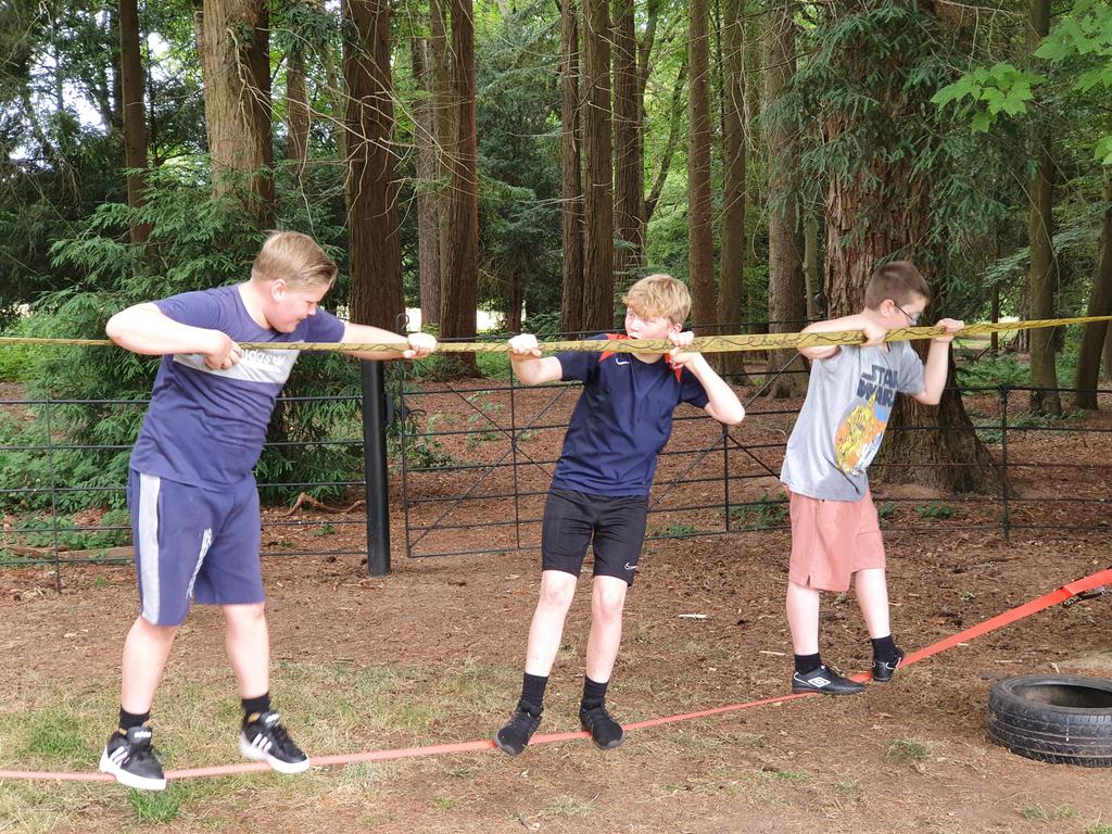 Tight rope walking!!+
