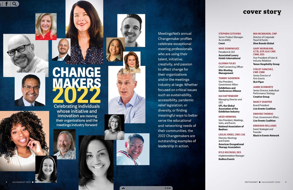 UFILive's tweet photo. On behalf of the Net Zero Carbon Initiative, UFI CEO Kai Hattendorf has been recognized on the cover of MeetingsNet magazine as a changemaker in the industry.

See the story: https://t.co/qObBP69C3c
#eventprofs #UFInews #NetZero #NZCE https://t.co/P6dkgW9n7t