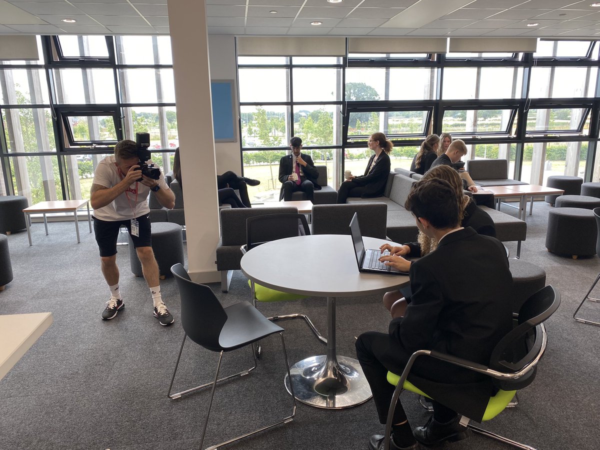 Photos/ filming for our P16 prospectus happening today - how the time flies! <a href="/jtfreeschool/">JT Free School</a> <a href="/wearemacmartin/">MacMartin</a> <a href="/derbyphotos/">‘AV IT Media</a>