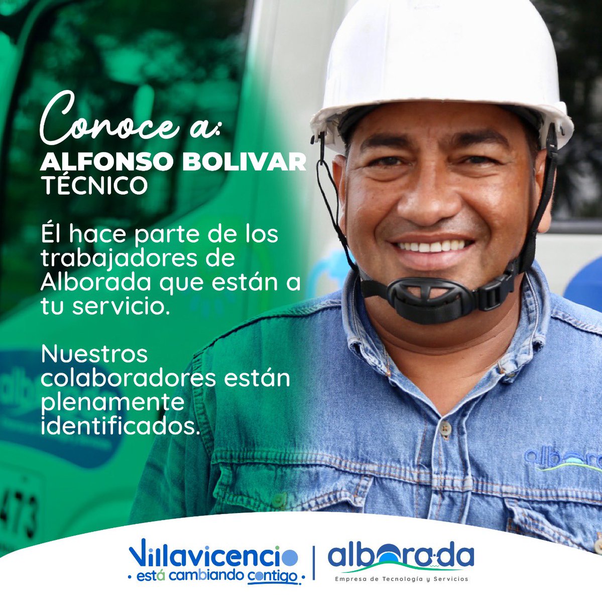 alboradaep's tweet photo. ¡Conoce a nuestro personal técnico de alumbrado público! 🧑🏻‍🔧
Se esmeran cada día por brindar un servicio que garantice seguridad y tranquilidad a los villavicenses en zonas de penumbra de la ciudad. 
De esto se trata recuperar lo público.

Villavicencio está #CambiandoContigo 🤝🏼 https://t.co/x0TMgCP9K1