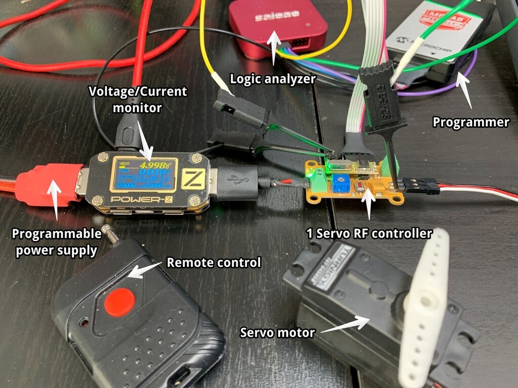 IDEAA_Lab's tweet image. Debugging at full capacity 💥
#debug #rf #servo #ideaalab

Programmer: @microchiptechnologyinc  #pickit4
Logic analyzer: #saleae Logic8
Power meter: #powerz
Power supply: #riden