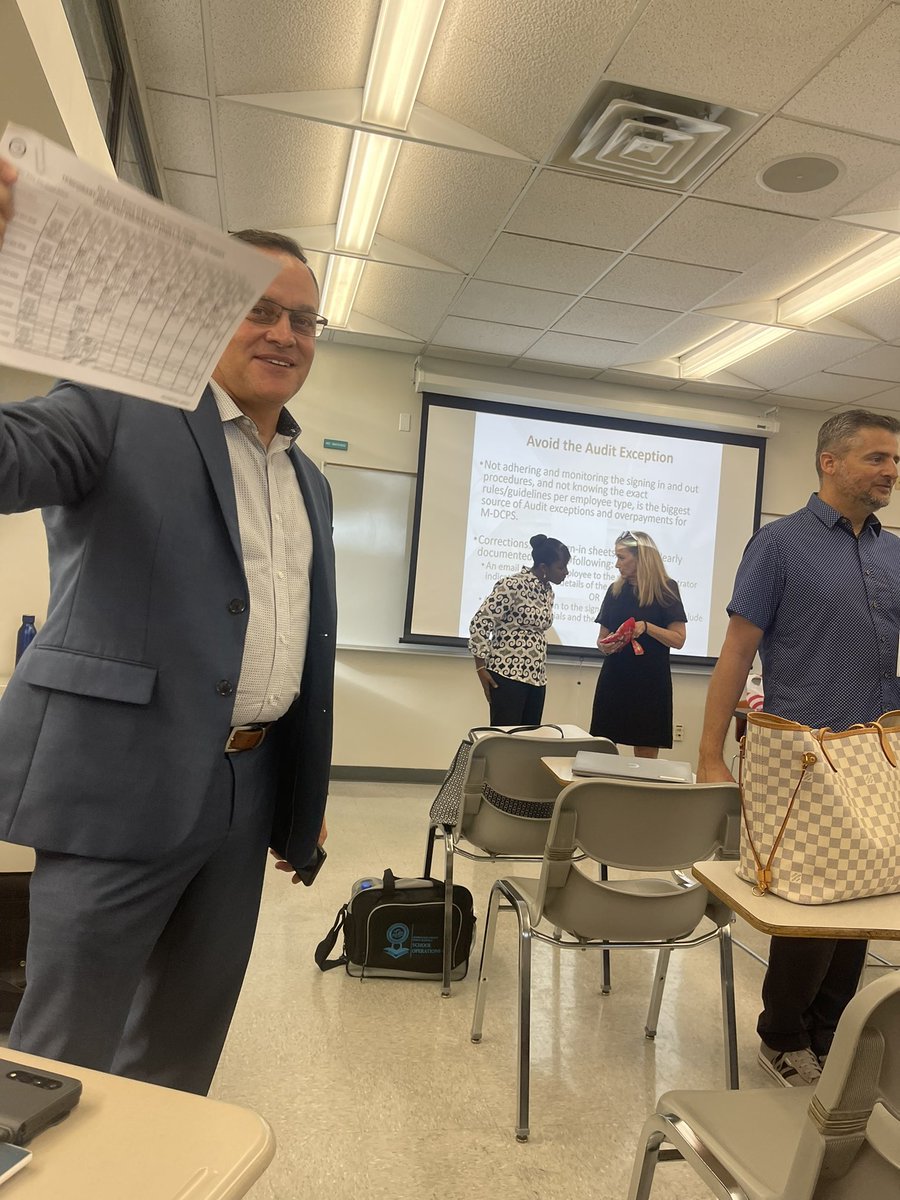 J_Ramirez991015's tweet photo. Great insight from @MDCPSNorth @MDCPSSouth @MDCPSCentral Payroll session #MDCPSSynergy @SynergyMDCPS @MDCPS @SouthwoodMiddle @verenanro @MjLewis13 https://t.co/iHpL3EN1In