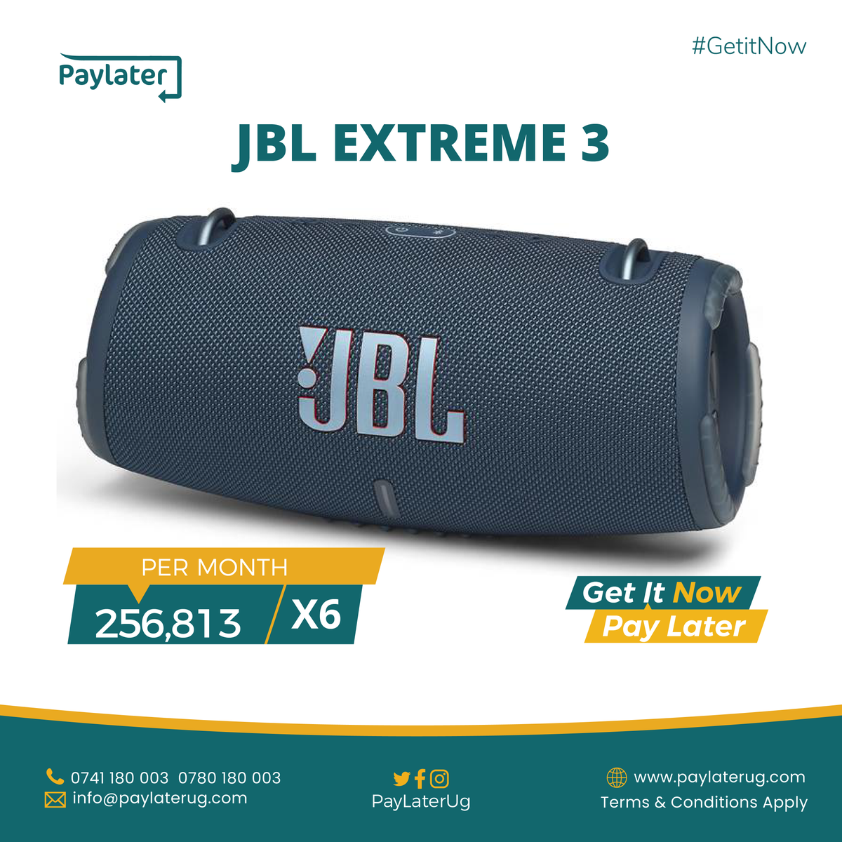 paylaterug1's tweet photo. Get #High On music with JBL
Get one now >> https://t.co/iOC7IUJ9Wv and paylater. 

#JBL #sound #Getitnowpaylater https://t.co/ilS7zn1hgI