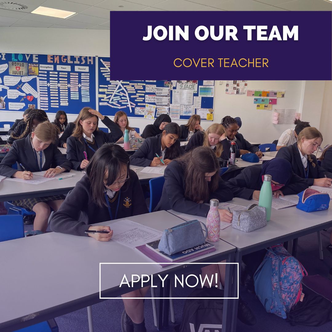 Vacancy alert!🚨
Eager to join our team? Check our vacancies’ job descriptions and apply through our website

tolworthgirlsschool.co.uk/secondary-scho…

Know anyone who might be interested? 
Tag them below 👇🏽
.
.
#tolworthgirlsschool #teachingvacancy #vacancies #jobvacancy #jobs #teachingjobs