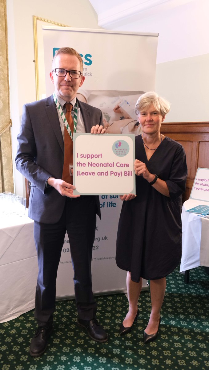 It was a pleasure to join <a href="/Stuart_McDonald/">Stuart McDonald</a> &amp; <a href="/Blisscharity/">Bliss Baby Charity</a> to show my support for introducing the #NeonatalCareBill. It would means that families with a baby in neonatal care would benefit from extra leave &amp; pay at a time when they need it the most.