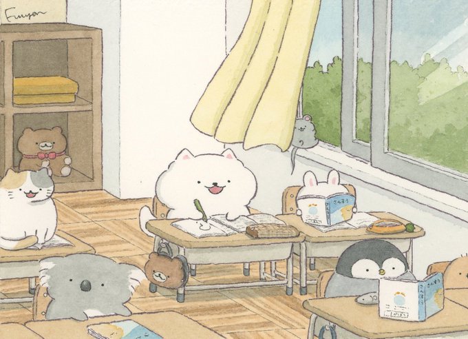 「book classroom」 illustration images(Latest)｜2pages