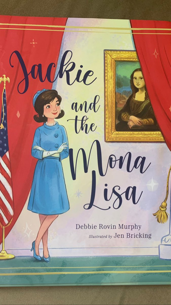 DebbieDgcmurphy's tweet photo. @davepperlmutter Thank you for sharing! You’re awesome! My first book.., about Jackie Kennedy and the Mona Lisa. Have a fantastic day! https://t.co/KWkrAjYs5I